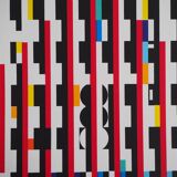 Yaacov Agam: Kinetic Composition - Original Screenprint