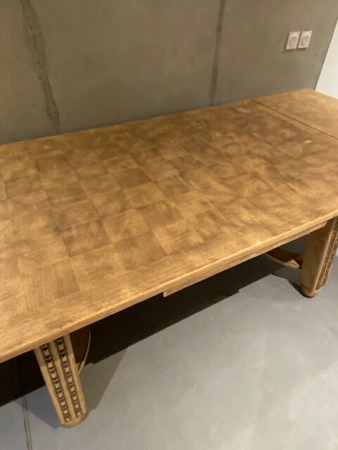 Firm table sanded extensions 260 cm
