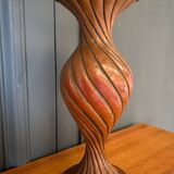 Copper vase in the style of Egidio Casagrande brassware foot shower