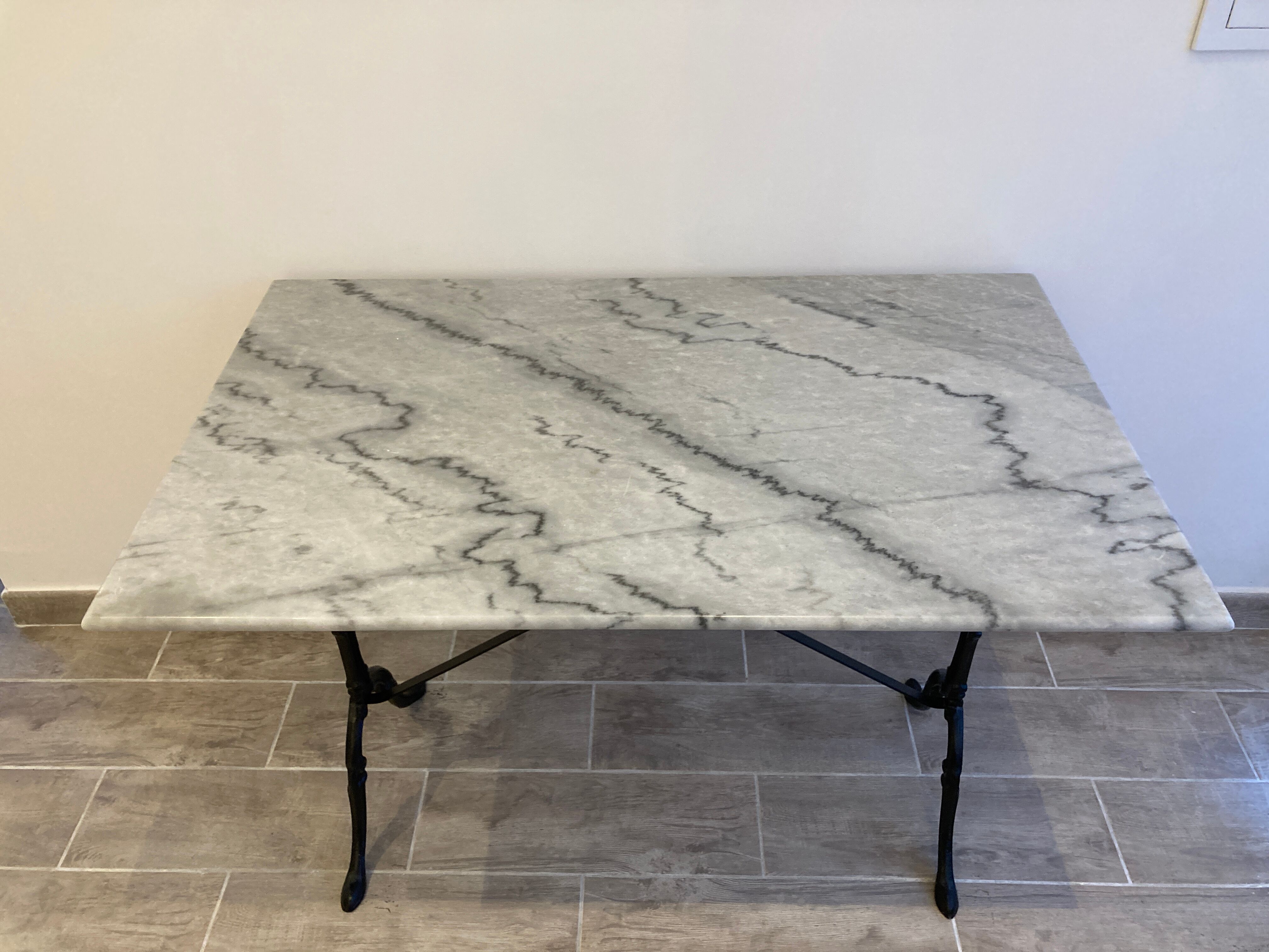 Marble bistro table