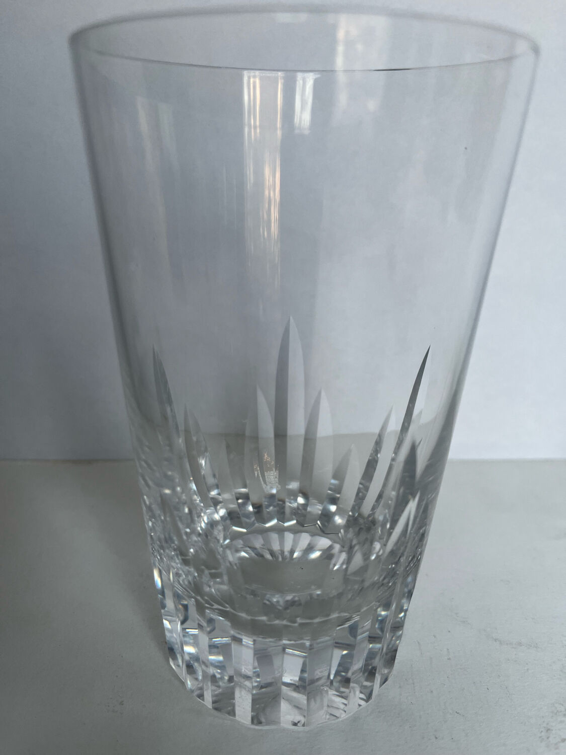 4 Baccarat crystal glasses