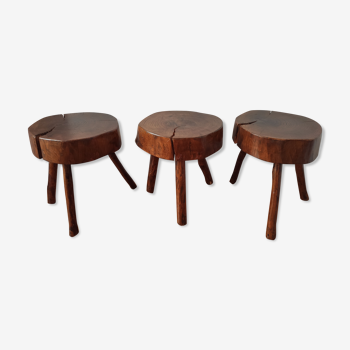 Brutalist stools 1970