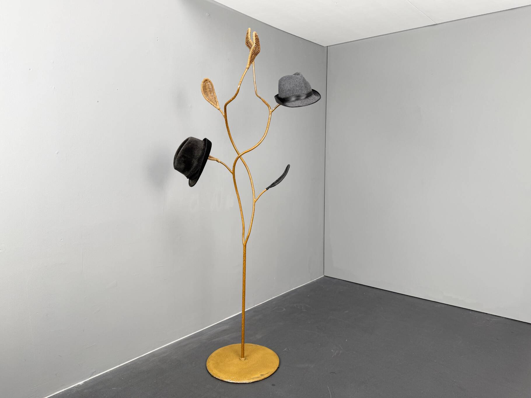 Porte-manteau sculptural, porte-chapeau, Art Déco, France, années 1930