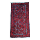 Handmade Belouch Persian rug 213x116cm
