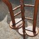Wooden saddle plant holder