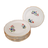 6 dessert plates