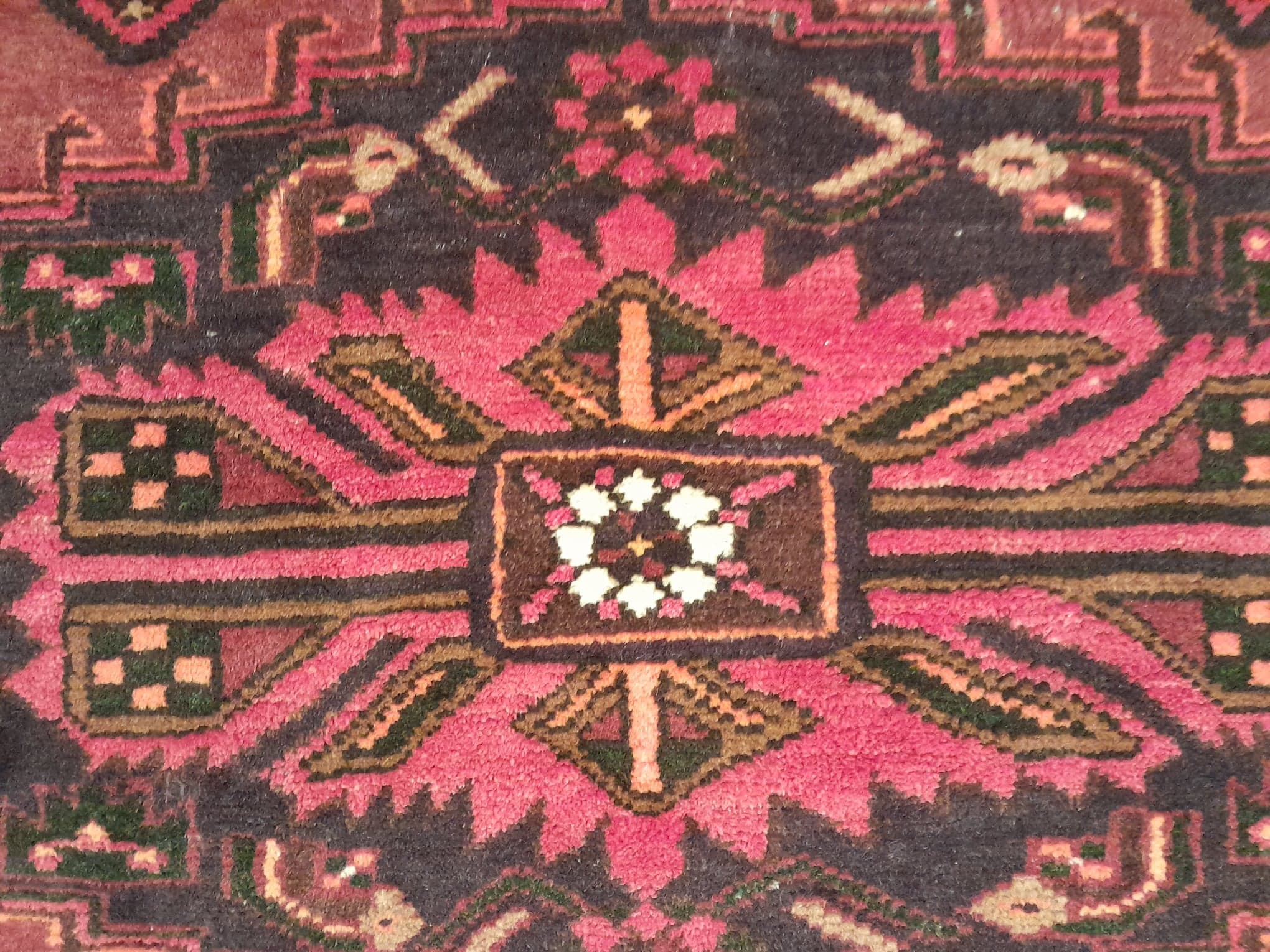 Tapis persan hamadan fait main 213x134cm