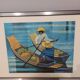 Vintage painting design 1970s
