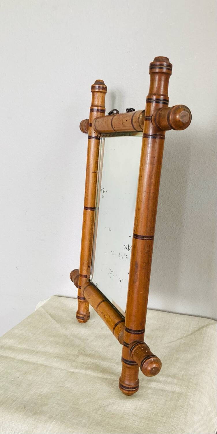 Bamboo Mirror 19th Century