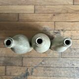 3 antique stoneware bottles
