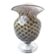 Vase sur pied en verre