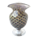 Vase sur pied en verre