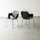 Set of 2 dining chairs by Straatman, Loral & Cie, Belgium, 1960's