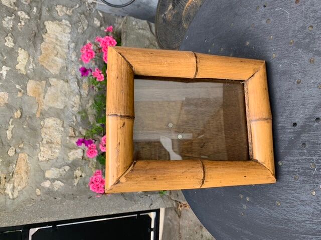 Vintage bamboo frame