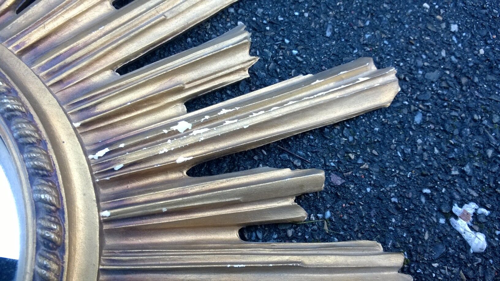 Sun mirror "witch's eye" 1970