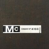 Set de 4 chaises  No. 4103  en teck de McIntosh 1960s
