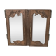 Two glass doors