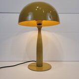 Paire de lampes de table, Métal, Couleur moutarde, 21e s. - France