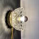Vintage glass lampshade