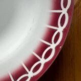 4 Badonvillier style soup plates