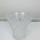 Vase "pansies" by Josef Inwald, molded pressed glass, art deco
