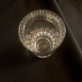 5 St Louis crystal orangeade and whiskey glasses, signed