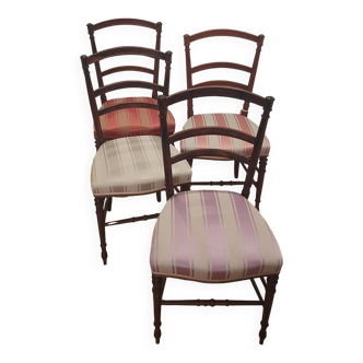 Chaises bois 19em