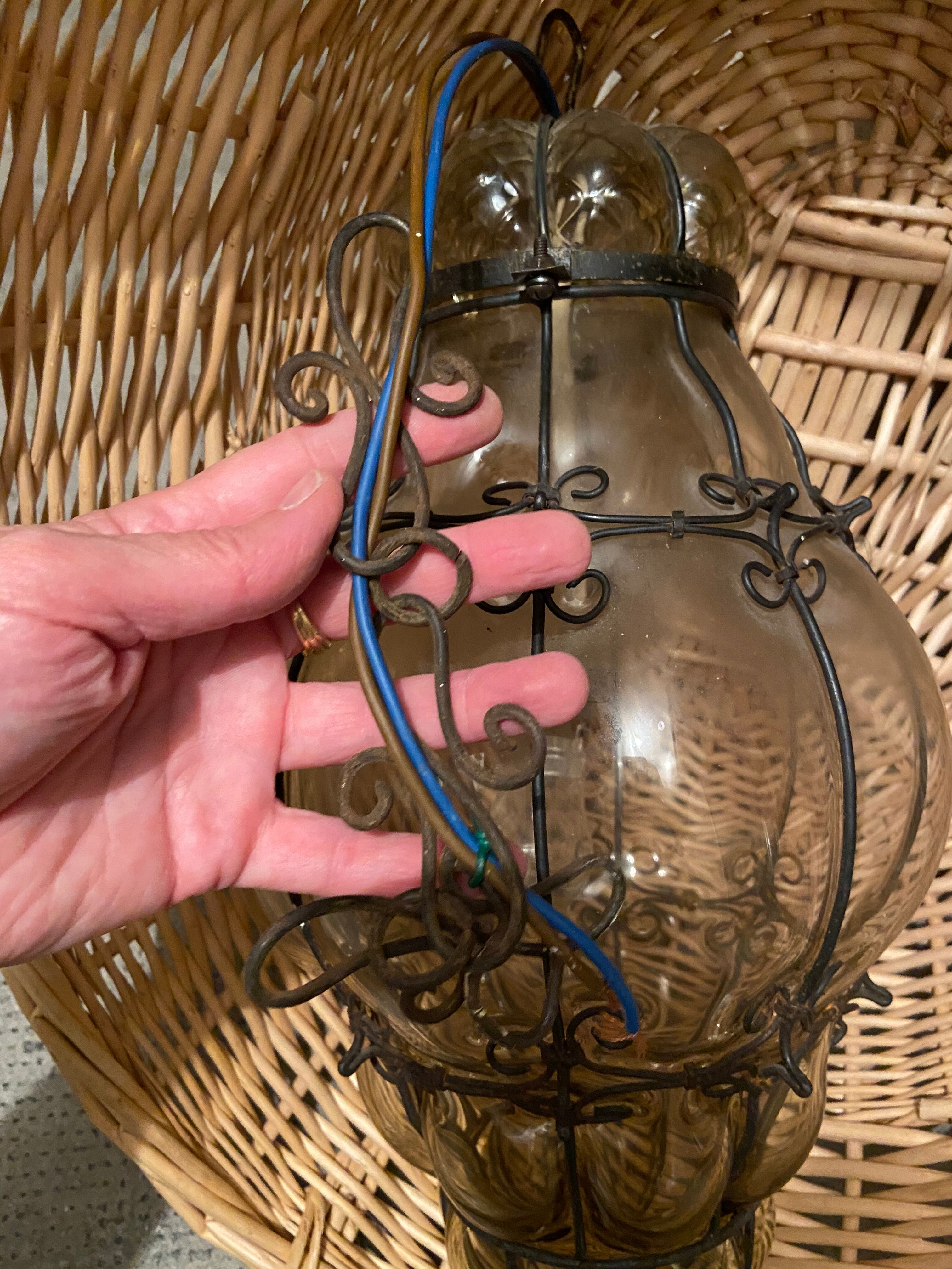 Venetian lantern art deco style