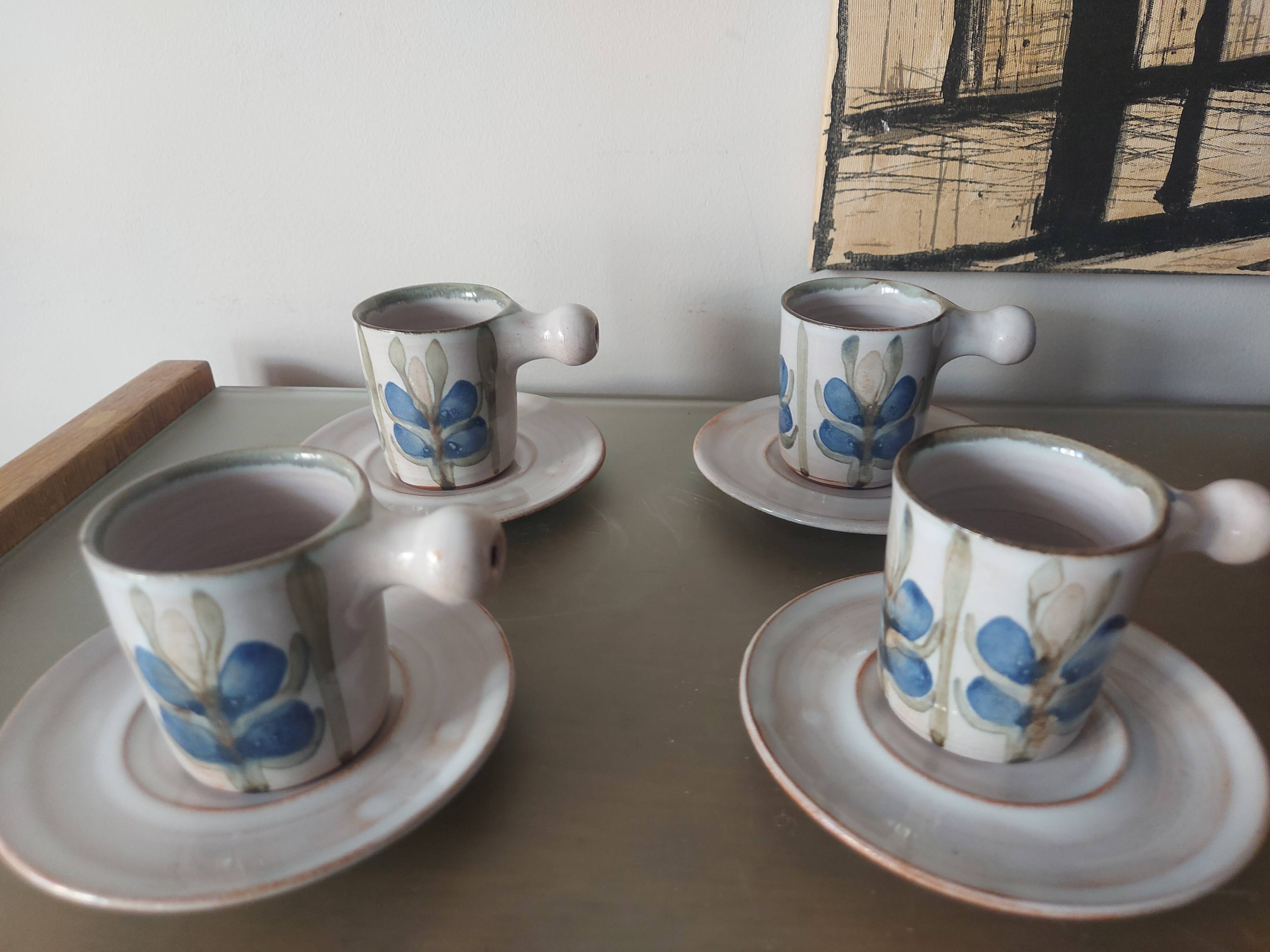 Set de 4 tasses vintages