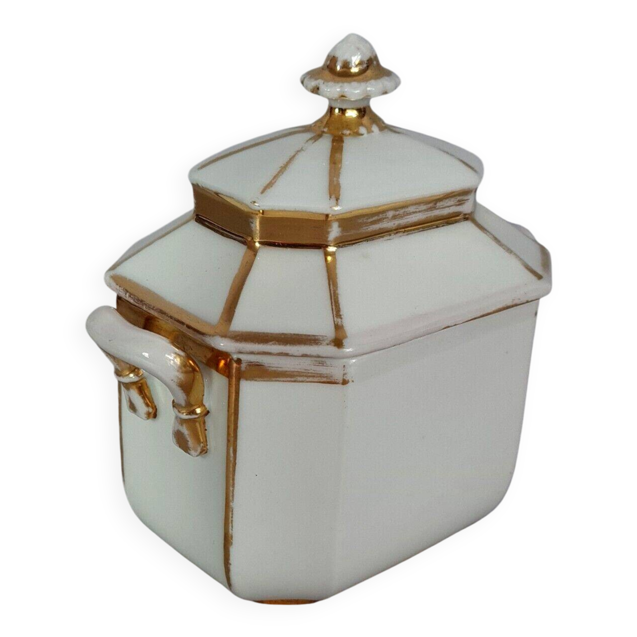 Antique Paris porcelain tête-à-tête coffee service. Very good condition S988
