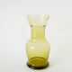 Service à orangeade en verre bullé de Biot, Long Drink, vert, 1960