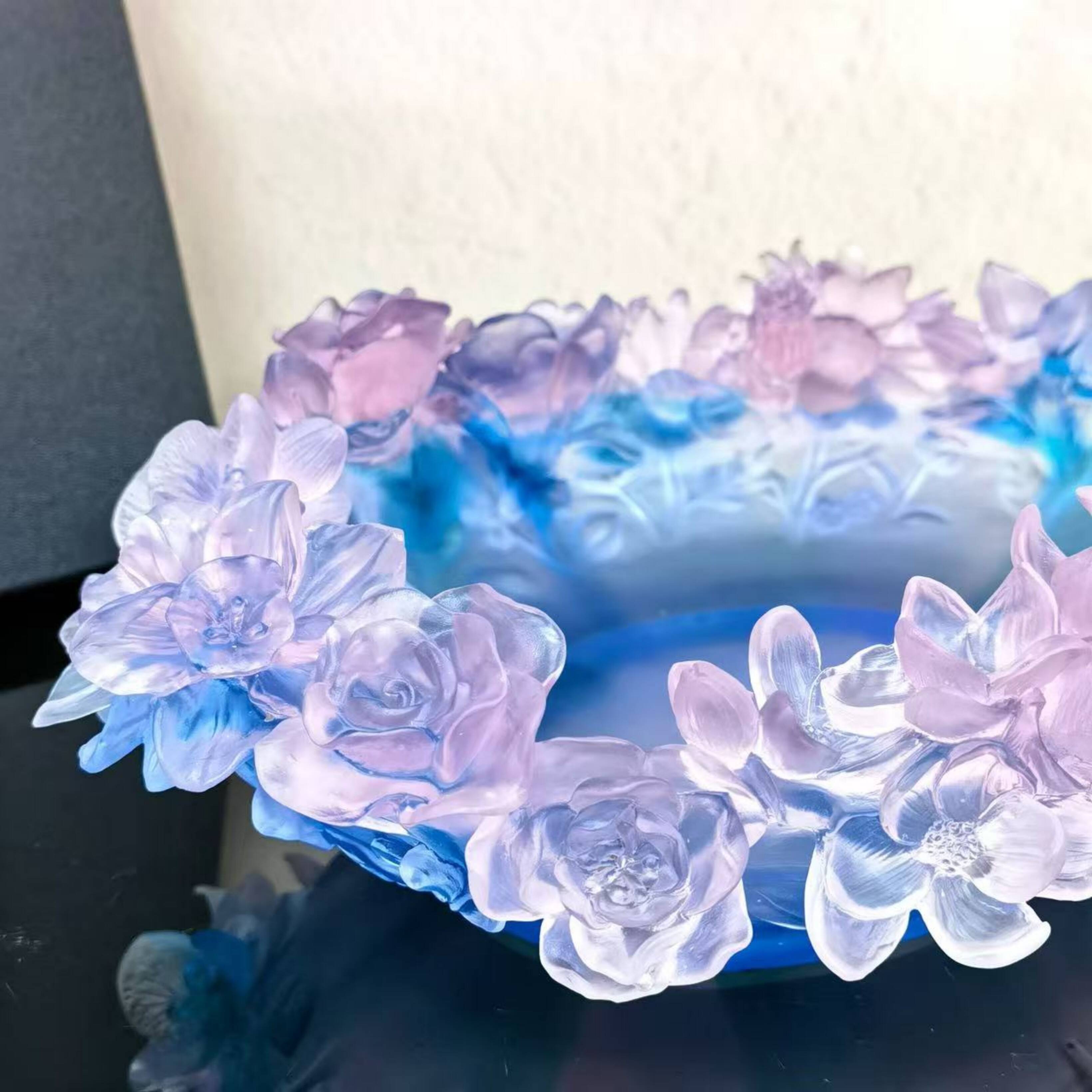 "Sweet Garden" bowl, L 32 cm by Daum