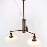 Lustre PH 2/1 par Poul Henningsen et fabriqué par Louis Poulsen