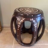 Pearl inlay stool
