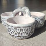 Tripod ceramic bowls by Jean Austruy from the 1950s/60s.