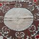 Vintage hand-embroidered tablecloth 133x140 cm