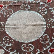 Vintage hand-embroidered tablecloth 133x140 cm