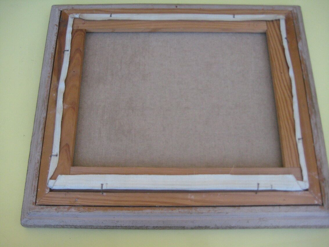 Old painting, bouquet of roses of love in a vase, signed bessonnat