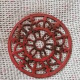 Red cast iron underside