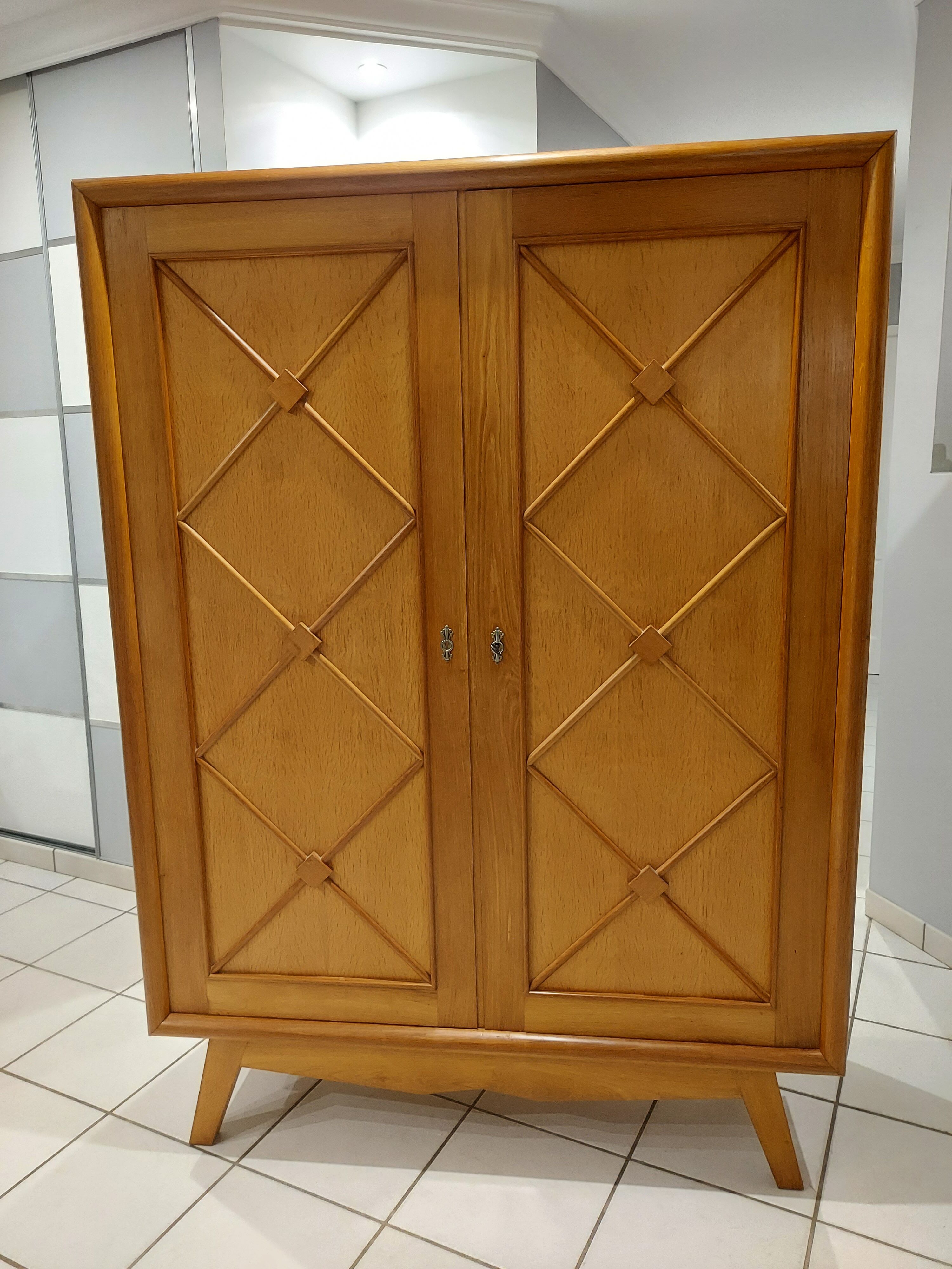 Manufrance vintage crosspiece cabinet 1950s