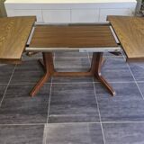 Vintage Baumann extendable table, 1970s