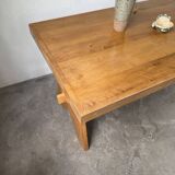 Table, mobilier de montagne en hêtre, 1950