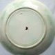 6 Plates dessert in Art Deco barbotine The ROSES of Onnaing, brand with bugle