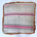 Moroccan kilim pouf