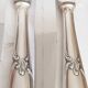 Set of 12 vintage knives, stainless steel blade and silver handle