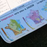 MDI school map "France climate"