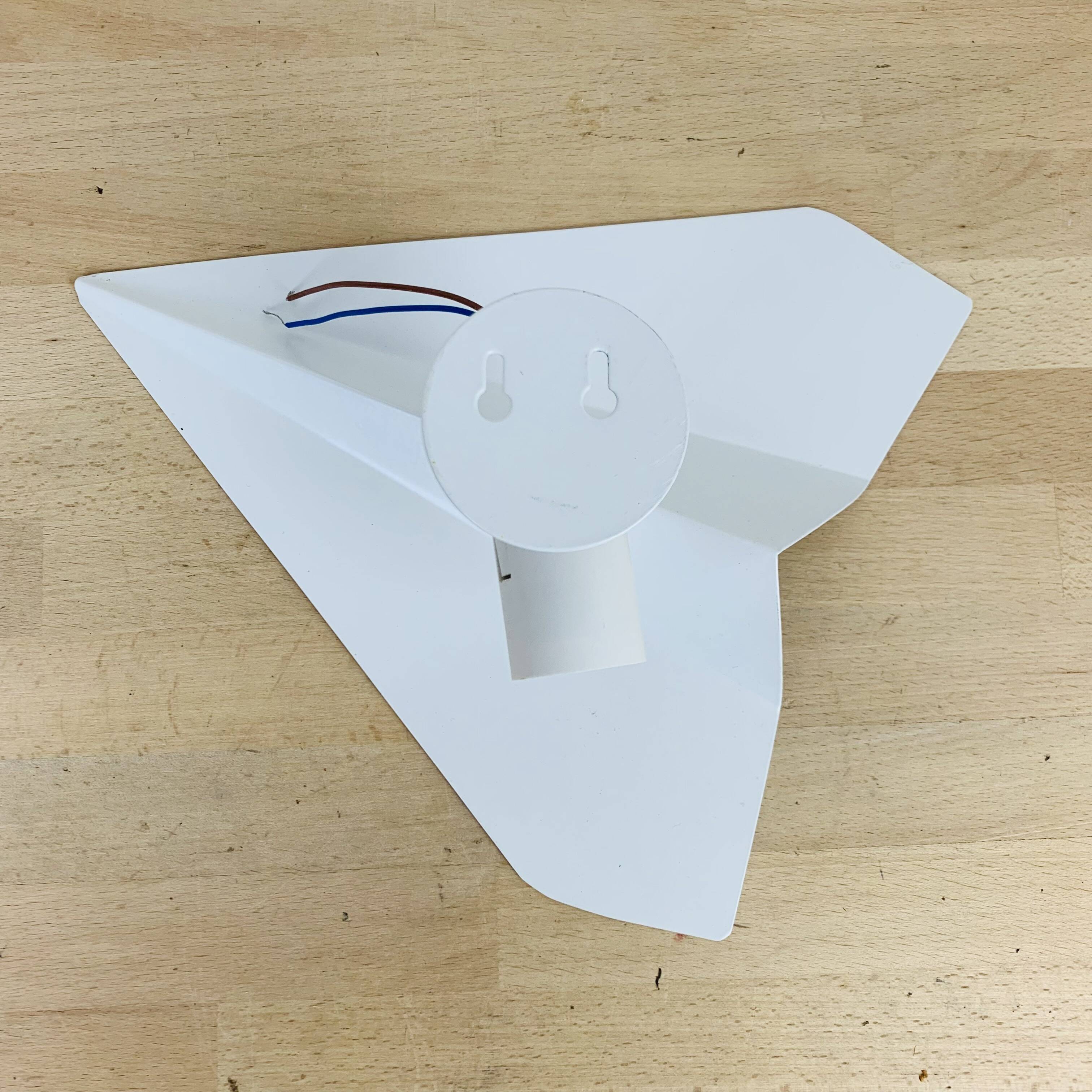 90s origami plane wall light