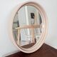 Vintage round mirror from the 60s/70s.