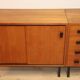 Vintage sideboard in wood and metal, 1960s