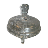Crystal candy with a carved decoration